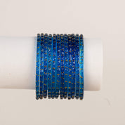 Raindrop Bangles - Blues