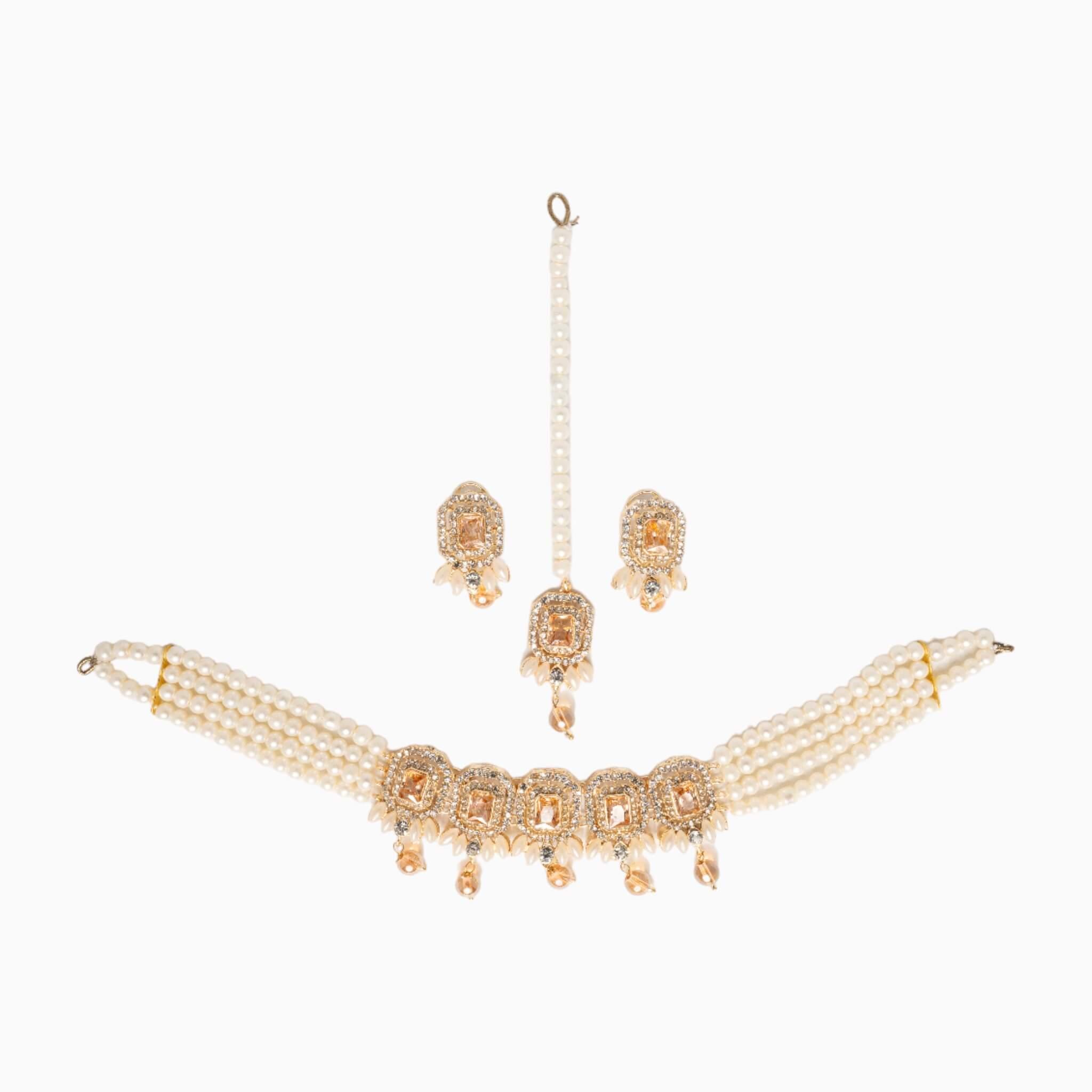 Suhana Mini Choker Set - MAHARANI