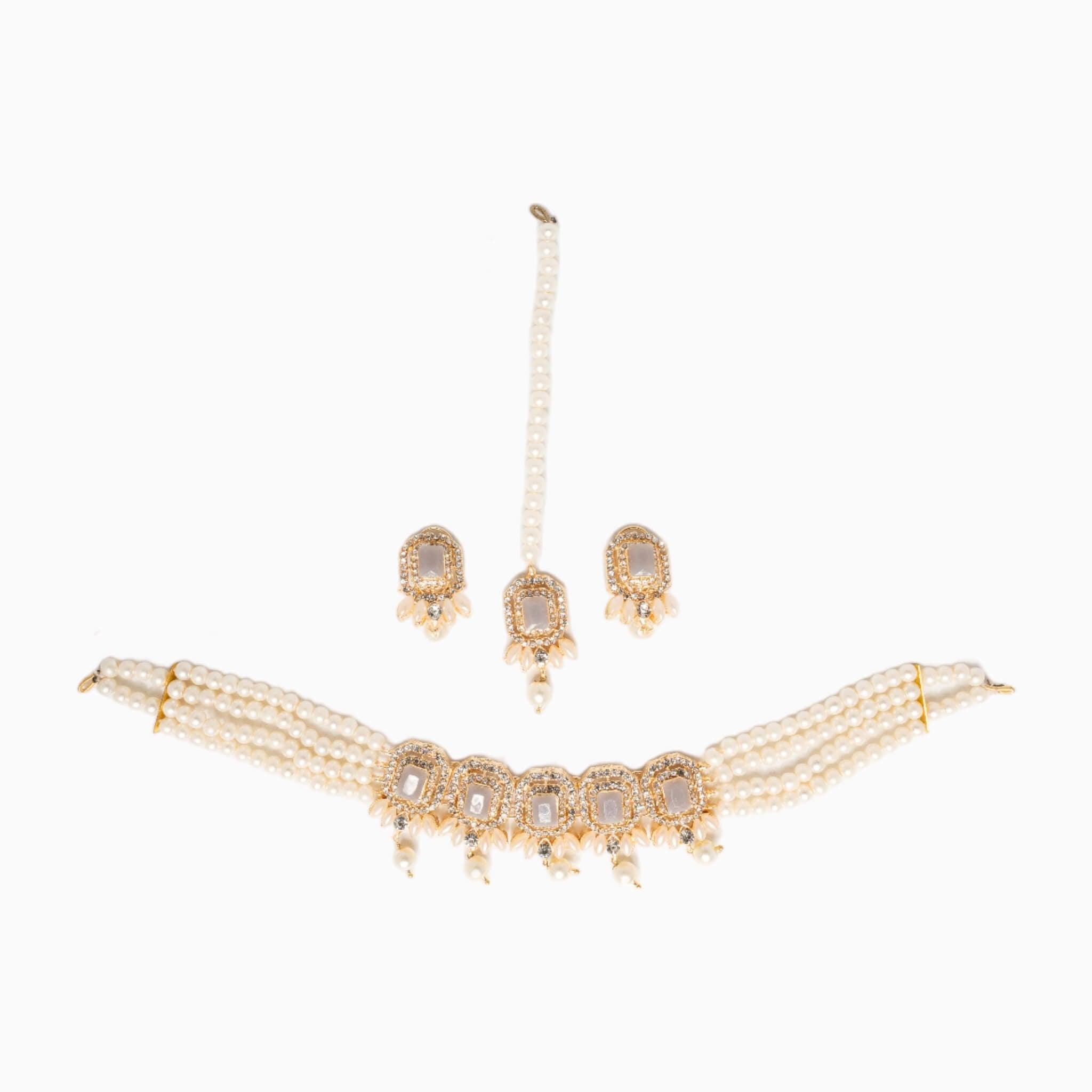 Suhana Mini Choker Set - MAHARANI