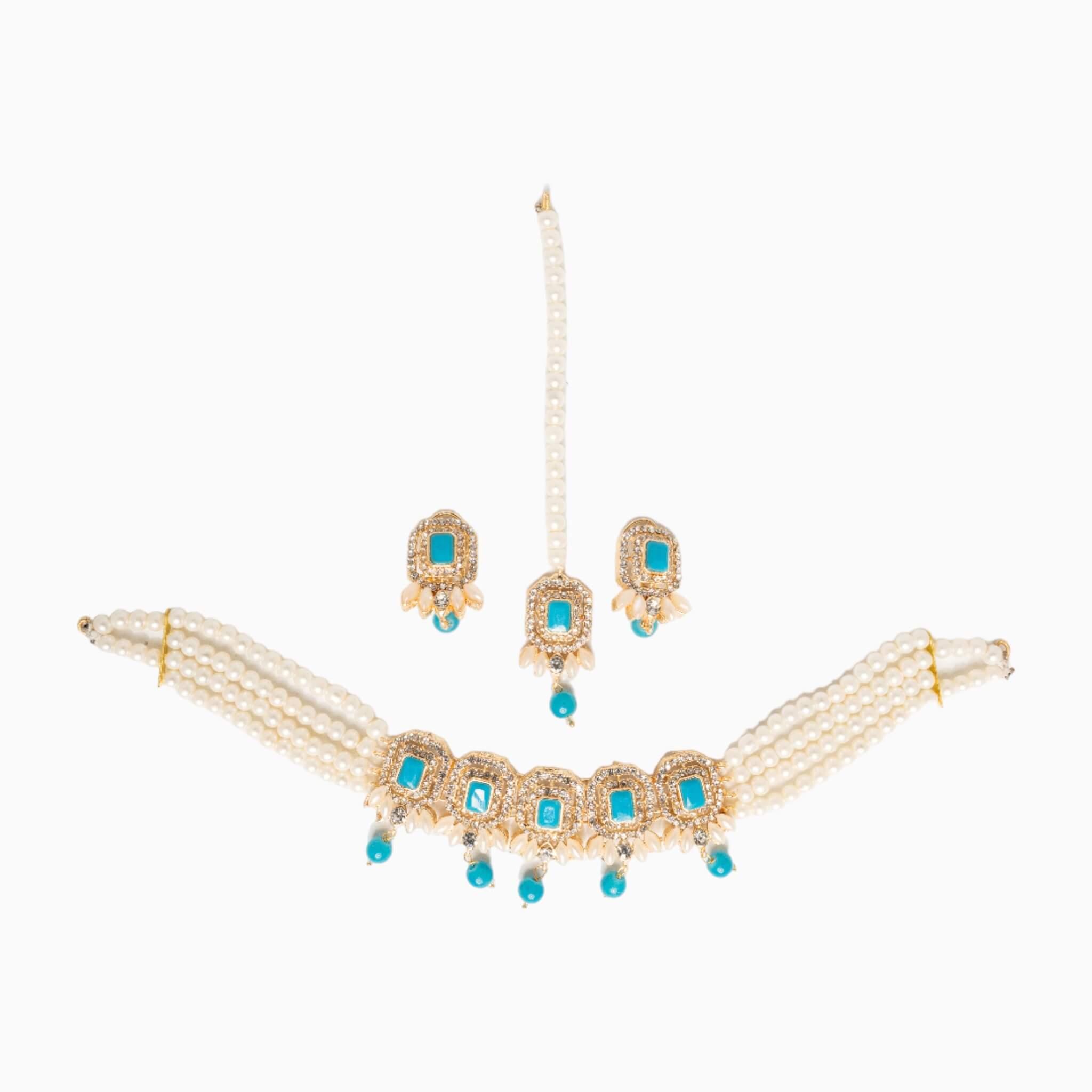 Suhana Mini Choker Set - MAHARANI