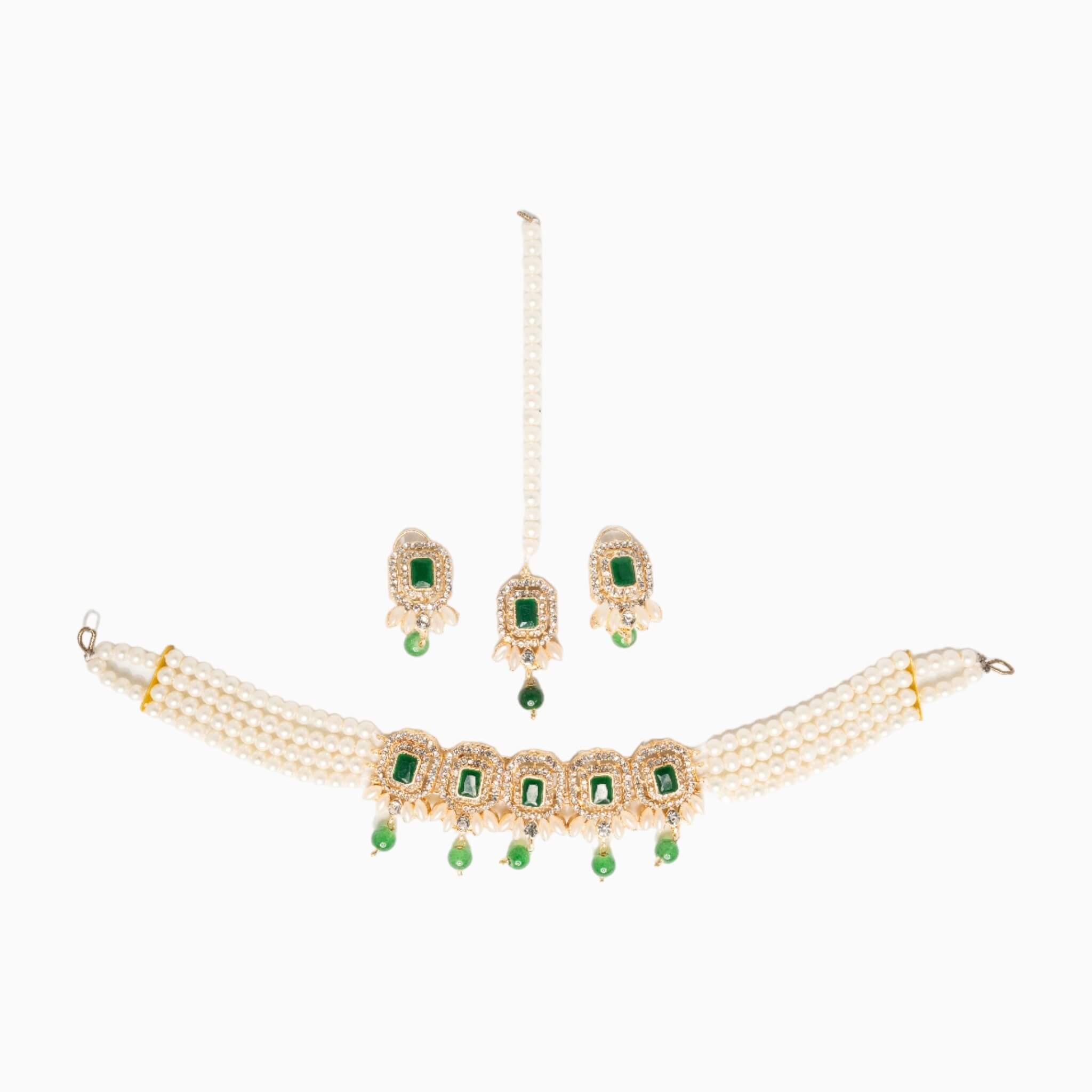 Suhana Mini Choker Set - MAHARANI