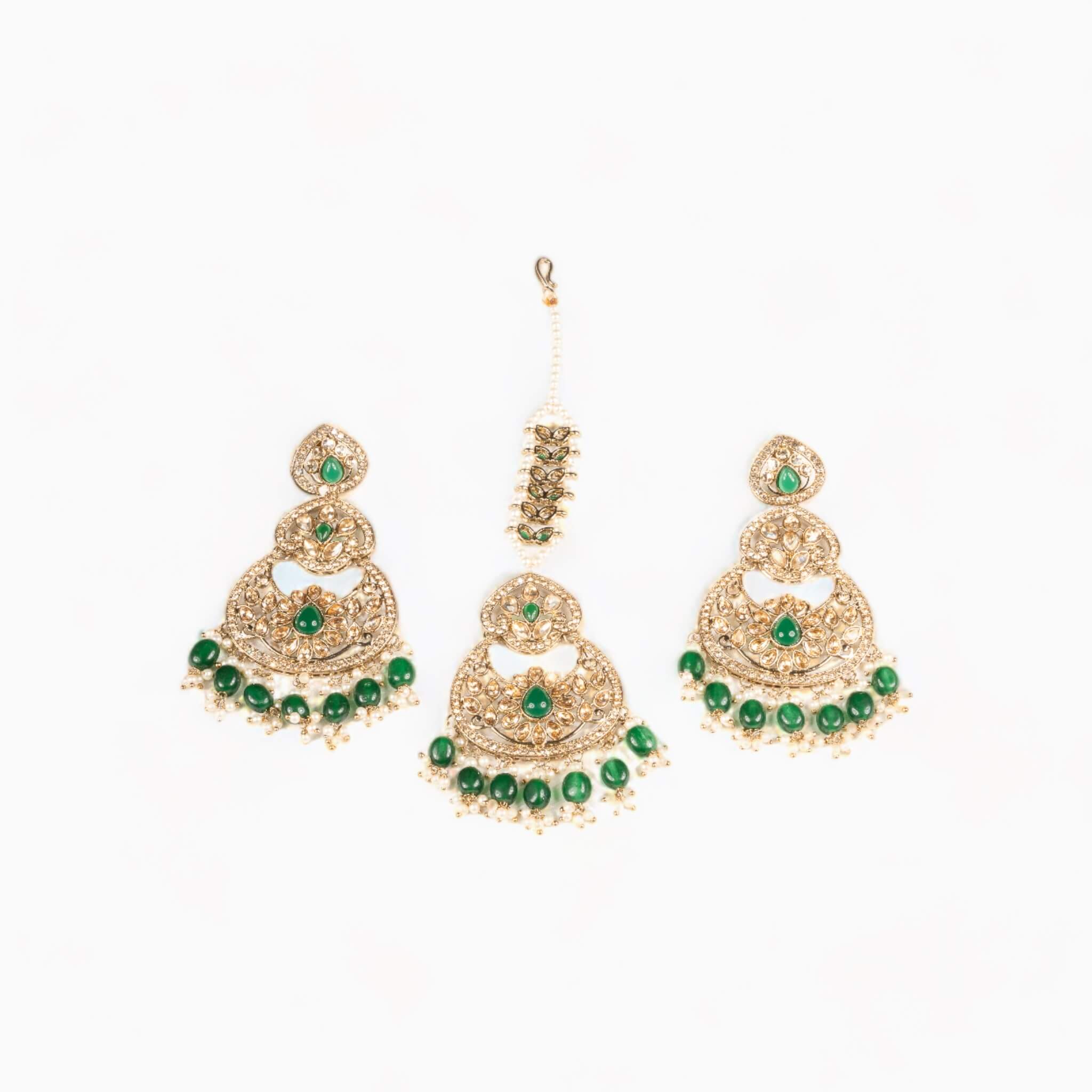 Riya Earrings and Tikka Set
