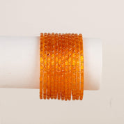 Raindrop Bangles - Oranges &amp; Corals
