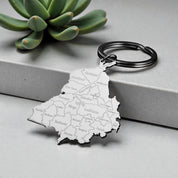 Punjab Map - Keychain